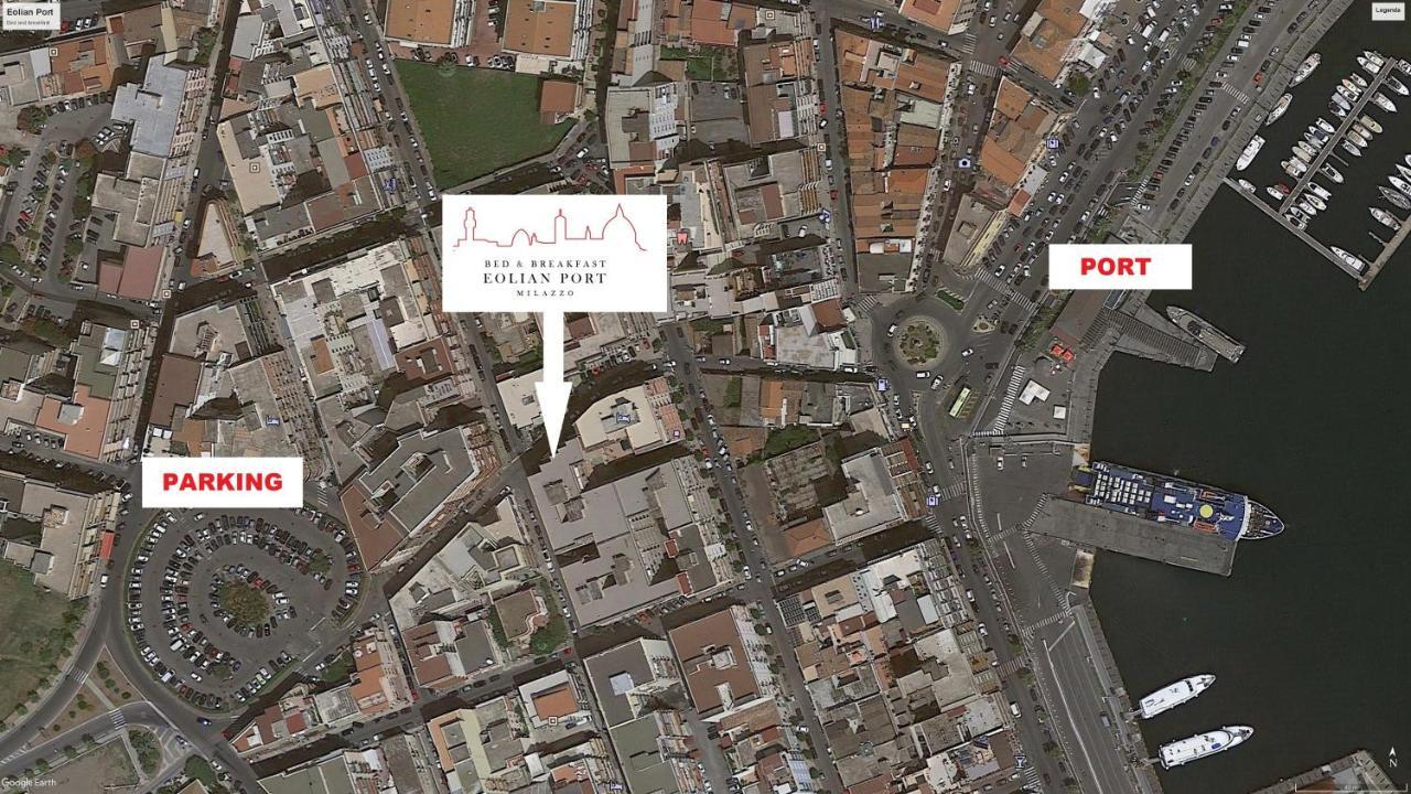 Eolian Port B&B Milazzo Ngoại thất bức ảnh